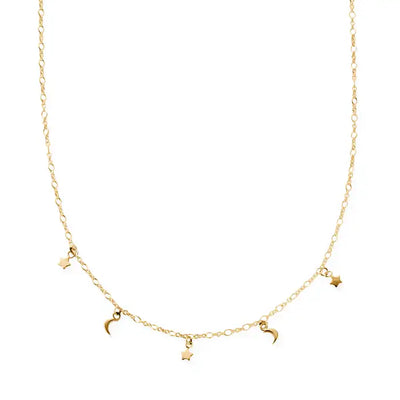 Chlobo Gold Night Sky Necklace - Abiti Ladieswear