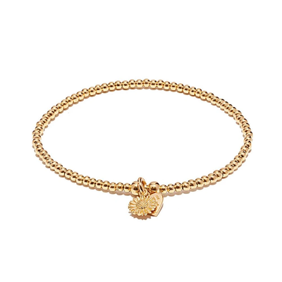 Annie Haak Santeenie Gold Plated Sunflower Bracelet - Abiti Ladieswear